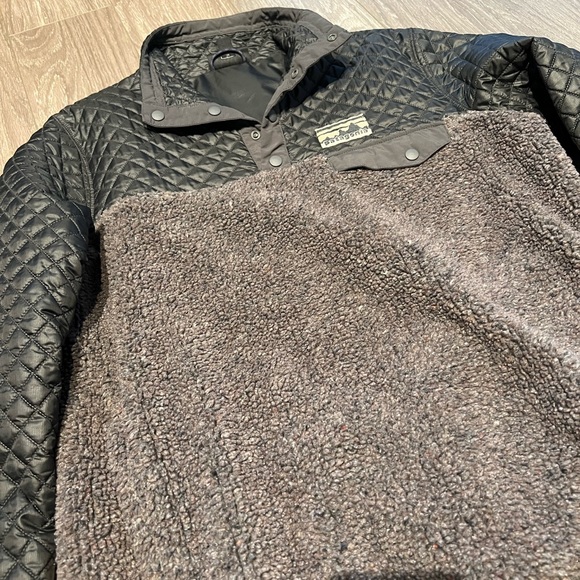 Patagonia Mixed Snap-T Fleece and Quilt Pullover - Picture 3 of 6